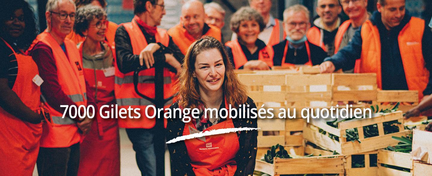 7000 Gilets Orange mobilisés au quotidien